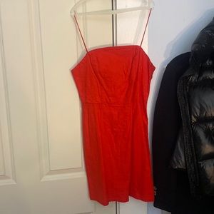 Urban outfitters red dress size 2